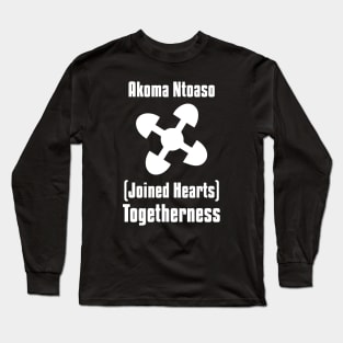 Akoma Ntoso | Adinkra Symbol | African | African American | Black Lives Long Sleeve T-Shirt